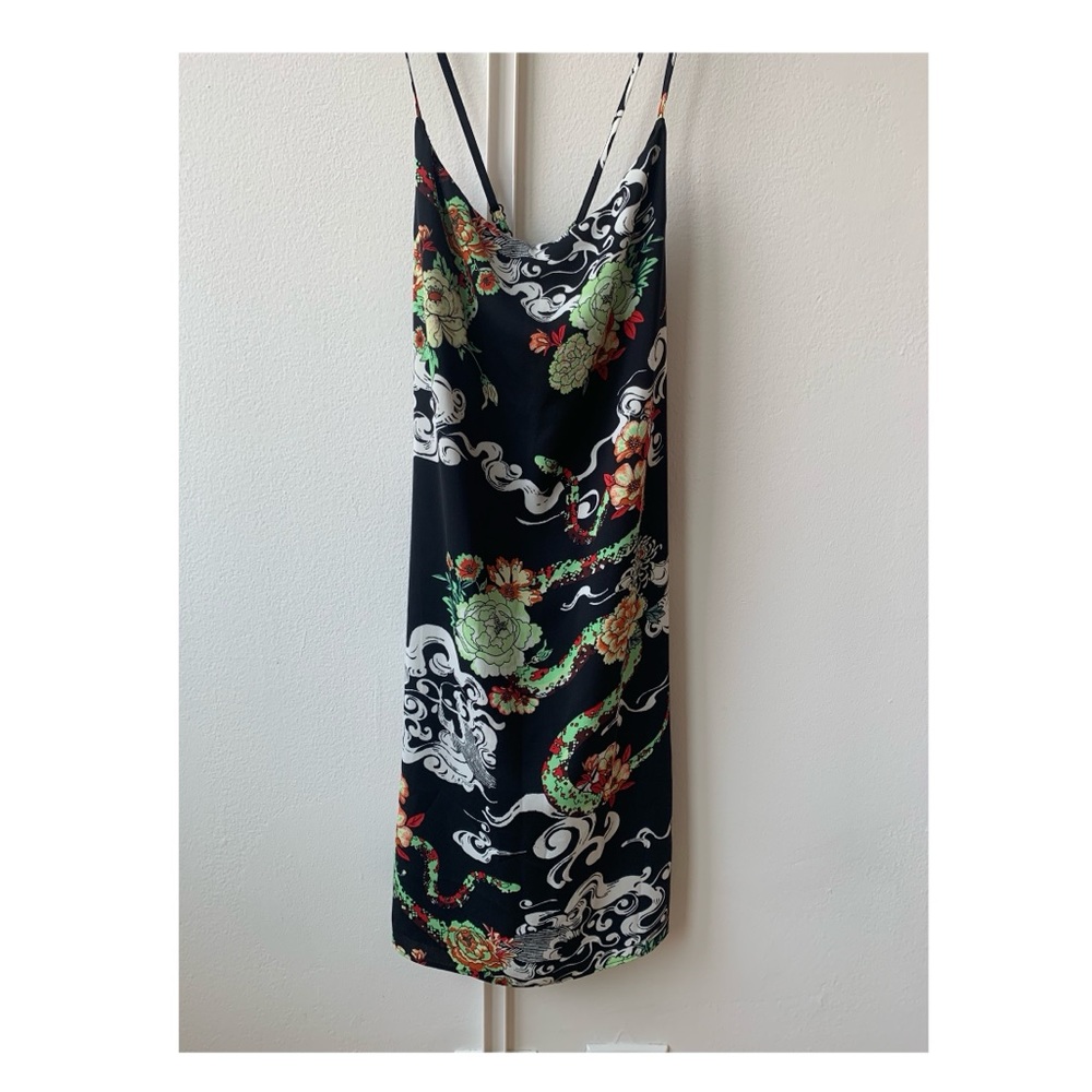 Black Slip Dress Size Small